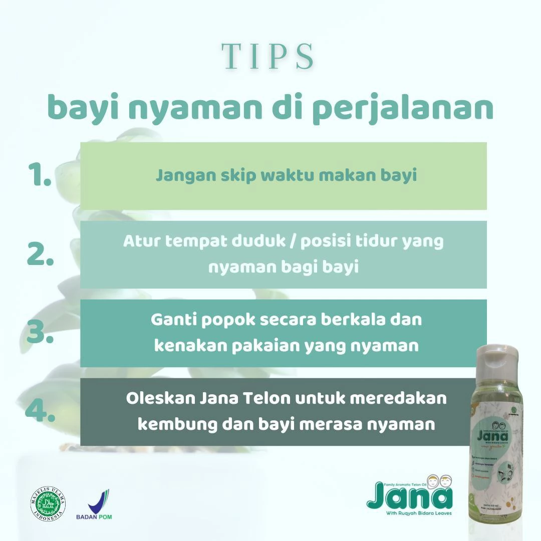 Tips Bayi Nyaman di Perjalanan